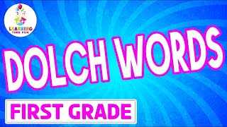 DOLCH WORDS for Kids First Grade Dolch Sight Words  Learn Sight Words and Dance [upl. by Mareld178]