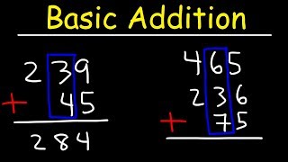 Math  Addition  Basic Introduction [upl. by Janene]