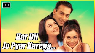 Har Dil Jo Pyar Karega Movie facts starring Salman Khan Priety zinta and Rani Mukharji [upl. by Singband892]