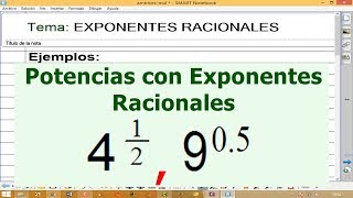 Potenciación de Números Racionales  Ejercicios [upl. by Luo498]