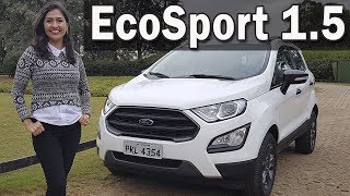 Ford EcoSport 15 FreeStyle Automático 2018 em Detalhes [upl. by Esiocnarf]