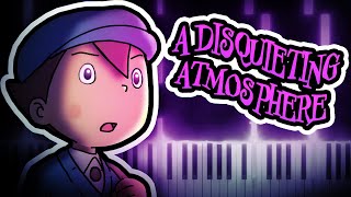 A Disquieting Atmosphere  Professor Layton and the Diabolical Box  Piano Tutorial [upl. by Llerruj809]