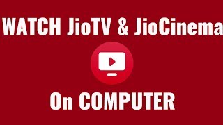 How to Watch JioTV and JioCinema from Your Computer Official [upl. by Areis394]