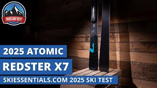 2025 Atomic Redster X7  SkiEssentialscom Ski Test Review [upl. by Ardnajela]