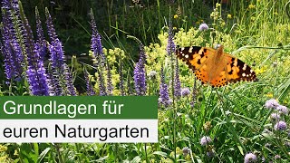 Die 5 wichtigsten Grundregeln für den Naturgarten [upl. by Farlie]