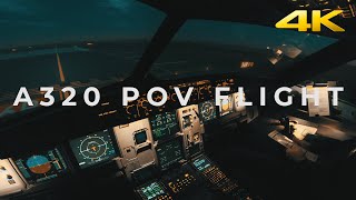 MY FIRST A320 EXPERIENCE  Pilot’s Perspective in 4k  JetBlue ATOP  A320 Cockpit View [upl. by Rabka]