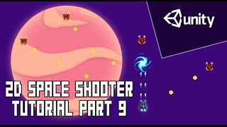 Unity  2D Space Shooter Tutorial Part 9  Game Scrolling Background [upl. by Sivia]