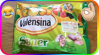 Valensina Fruchtige Kaubonbons Sauer [upl. by Sidalg]