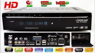 كيفية تفليش رسيفر starsat sr2000hd وحل مشكل 114 بدون فتحه [upl. by Ahseeyt]