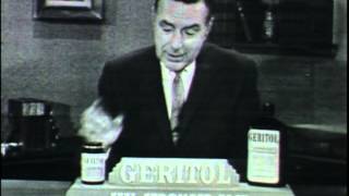 Geritol TV Commerical  1960s [upl. by Wilonah]