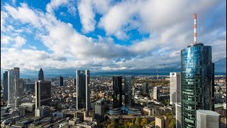 Exploring Main Tower Frankfurt Germany 🇩🇪 [upl. by Leval]