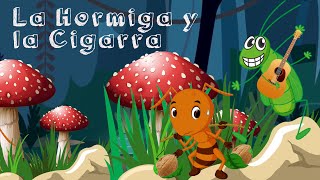 CUENTOS INFANTILES  CUENTOS CORTOS PARA NIÑOS  LA HORMIGA Y LA CIGARRA  LOOM KIDS 🐜 [upl. by Nevla]