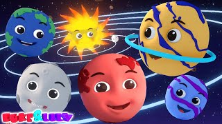 Planet Song Learning Video for Children by Luke And Lily [upl. by Newhall]