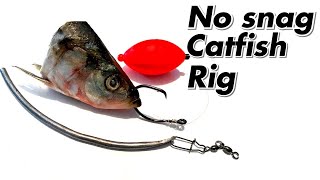 Simple No SnagDragging rig for CATFISH [upl. by Carmelo]