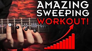 Best Beginner Sweeping Exercise  Master Sweep Picking TODAY [upl. by Acisej133]