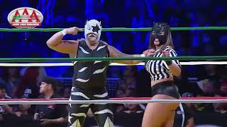 LUCHA COMPLETA Mr Iguana vs Puma King  Lucha Libre AAA Worldwide [upl. by Layton814]