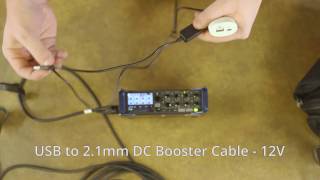 Gear Gurus  Affordable Power Solution Hack for the Zoom F8 or F4 [upl. by Favin]