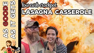 Crockpot Lasagna Casserole Low Carb [upl. by Arlene]