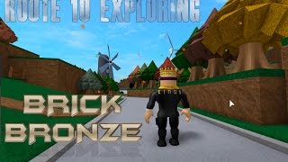 Roblox Pokemon Brick Bronze  ROUTE 10 EXPLORING New Route [upl. by Gnaw553]