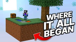 Revisiting Minecraft Skyblock  3 Years Later [upl. by Lauter324]