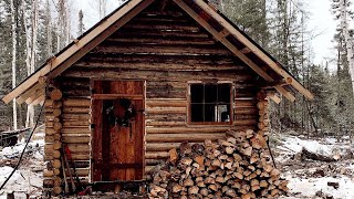 OFF GRID LOG CABIN Tour And Winter Preperation [upl. by Nessa]