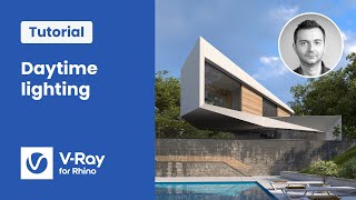 VRay for Rhino tutorial — Exterior daytime lighting techniques [upl. by Vijnas]