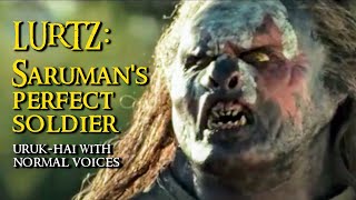 Urukhai With Normal Voices  Lurtz Sarumans Perfect Soldier [upl. by Askari]