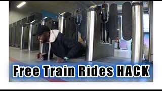 London Hacks  Free Train Ride  pt 1 [upl. by Lancey975]