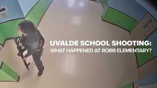 Uvalde school shooting video What happened at Robb Elementary [upl. by Essej864]