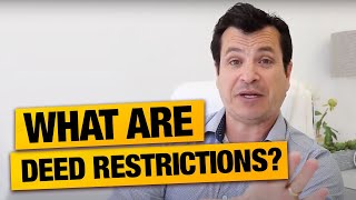 What are Real Estate Deed Restrictions [upl. by Ainnat72]