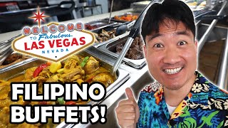 3 MustTry FILIPINO BUFFETS ALL YOU CAN EAT around Las Vegas [upl. by Odey307]