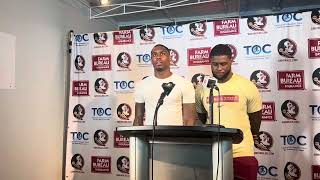 Malik Benson and Omar Graham Jr talk loss to Miami [upl. by Fredkin229]