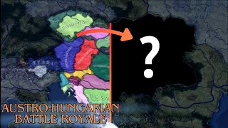 AustroHungarian battle royale  HOI4 timelapse [upl. by Ernesto]