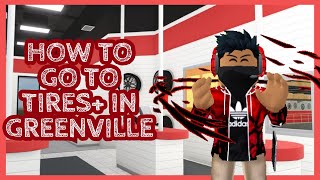 How to go to the TireRim Shop Tires in the Roblox Greenville Update [upl. by Arremat]