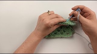 Granny Square Whip Stitch Tutorial [upl. by Akiv]