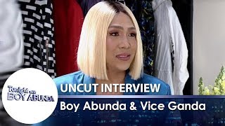 TWBA Uncut Interview Boy Abunda and Vice Ganda  Part 3 [upl. by Julina]