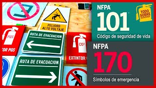 Señalización y Seguridad humana con la NFPA 101 y la NFPA 170 🚨🔥 nfpa señalización [upl. by Ancel]