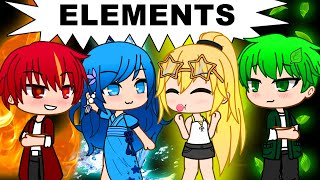 🔥💧 Elements 🌞🍃 Gacha Life Mini Movie [upl. by Jarietta]