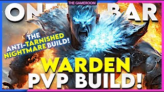 ONE BAR WARDEN PVP BUILD  ESO [upl. by Zared]