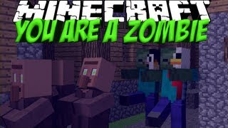 Zombie Mod Minecraft You Are A Zombie Mod Showcase [upl. by Ynehteb115]