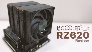 PCCOOLER CPS RZ620 BK Review [upl. by Malva]