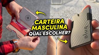 4 tipos de CARTEIRAS MASCULINAS Qual escolher pro seu dia a dia [upl. by Gussi]