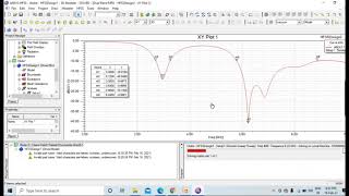 HFSS DUALBAND MICROSTRIP PATCH ANTENNA Design with Simulation [upl. by Emmott]