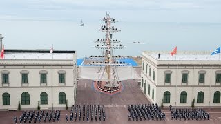 Marina Militare  Vespucci manovra alle vele [upl. by Deming]