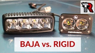 Baja Designs S2 vs Rigid Industries SRQ [upl. by Tillford]