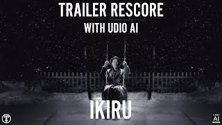 IKIRU 1952 Trailer Rescore with Udio AI [upl. by Bensky]