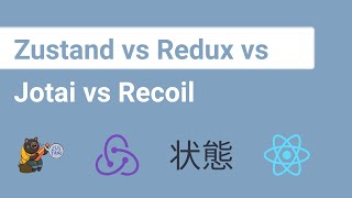 Zustand vs Redux vs Jotai vs Recoil  React State Management [upl. by Latoniah193]