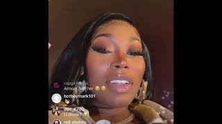 ASIAN DOLL IG LIVE 11721 STORYTIME “I TAUGHT VON HOW TO KISS” HAWAII TRIP WITH KING VON [upl. by Prudie]