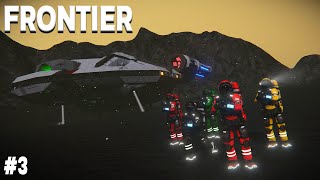 DARK Planet  Space Engineers Frontier  Ep 3 quotForsakenquot [upl. by Naida]