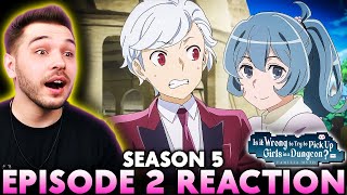 Danmachi S5 Episode 2 REACTION [upl. by Renwick]